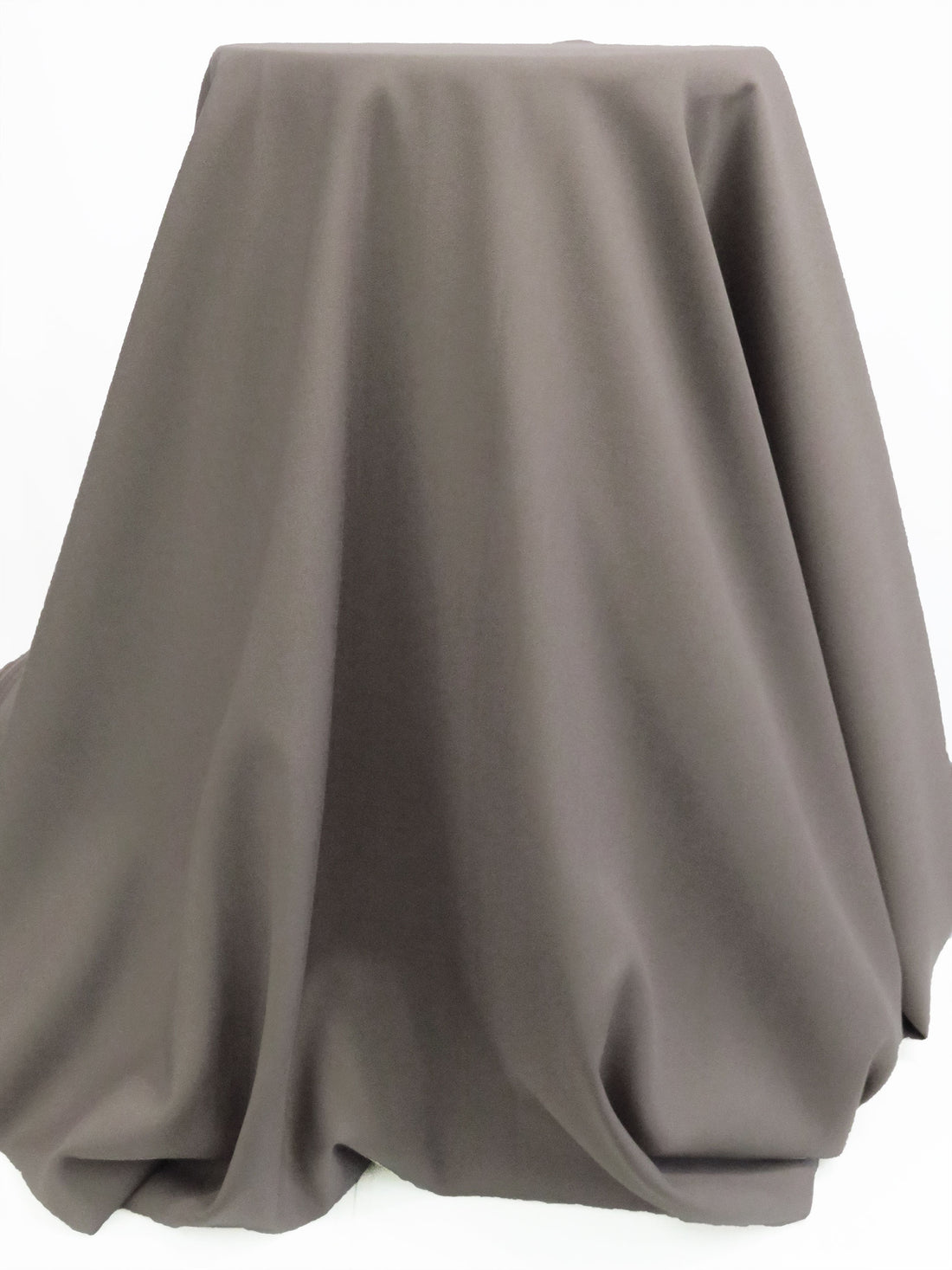 Wet Cement Polyester/Wool Gabardine Suiting - Fabian Couture - 60W