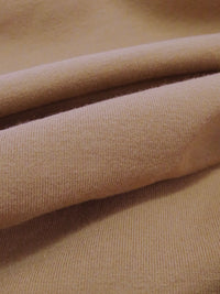Teddy Bear Brown Cotton/Lycra Midweight Jersey Knit 62W
