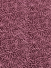 Mulberry/Taffy Pink Rayon/Lycra Speckled Bursts Print Jersey Knit 66W