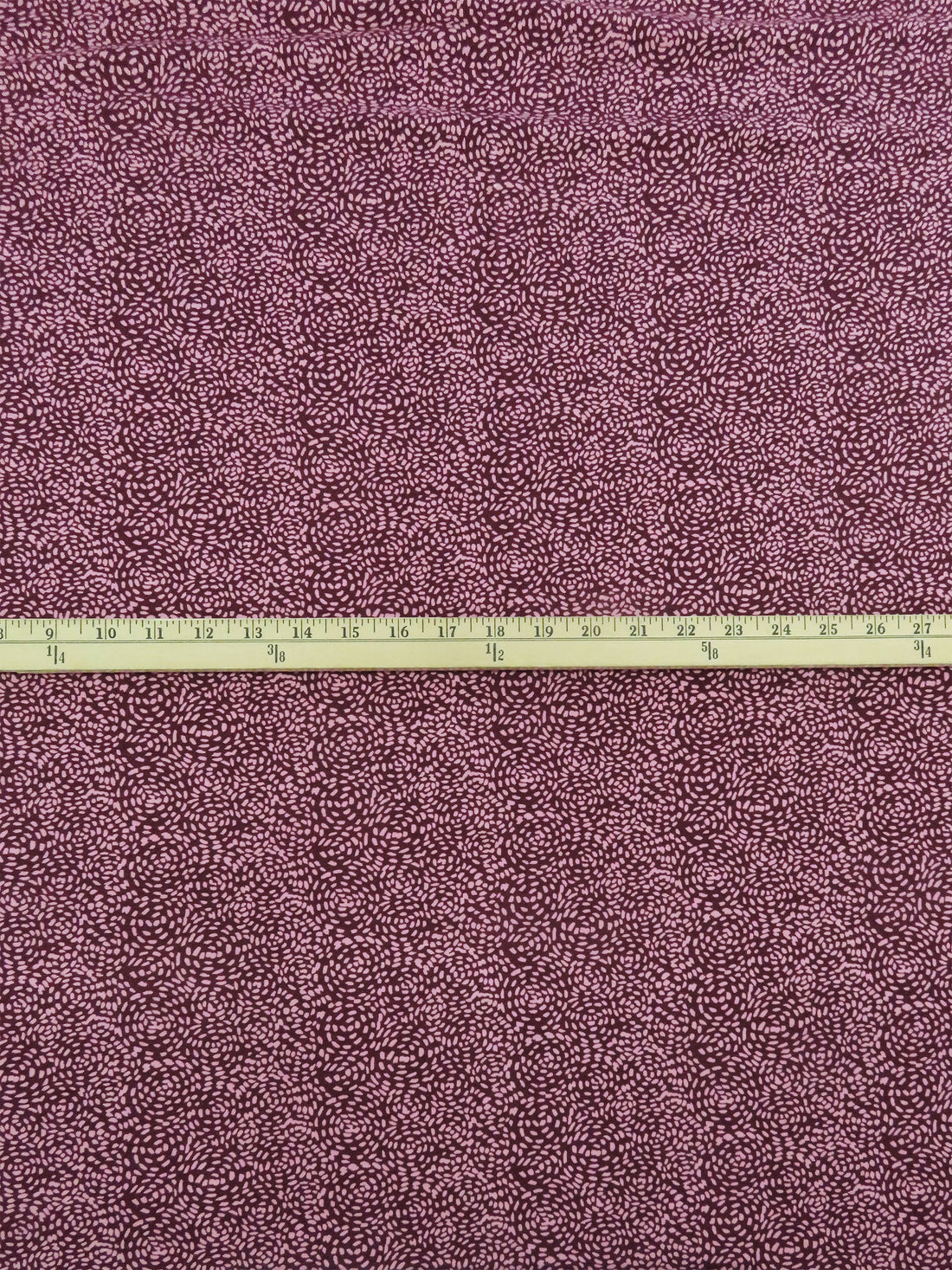 Mulberry/Taffy Pink Rayon/Lycra Speckled Bursts Print Jersey Knit 66W