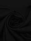 Pitch Black 100% Silk Habotai 56W