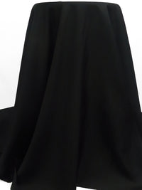 Pitch Black 100% Silk Habotai 56W