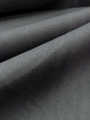 Iron Gray 100% Cotton Herringbone Twill - NY Designer - 58W