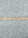 Dolphin Gray/White Rayon/Lycra Scattered Dots Print Jersey Knit 64W