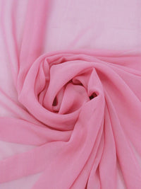 Bubblegum 100% Silk Crepe Chiffon 42W