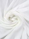 White 100% Rayon Voile 56W