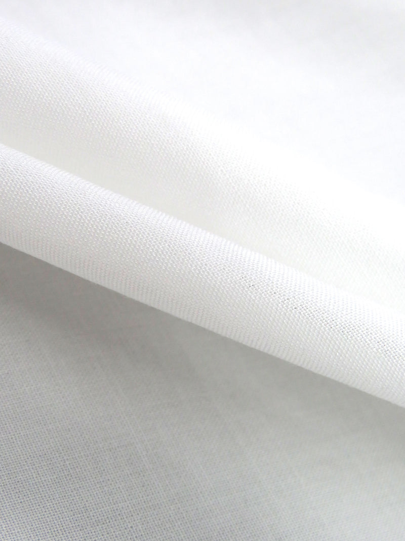 White 100% Rayon Voile 56W