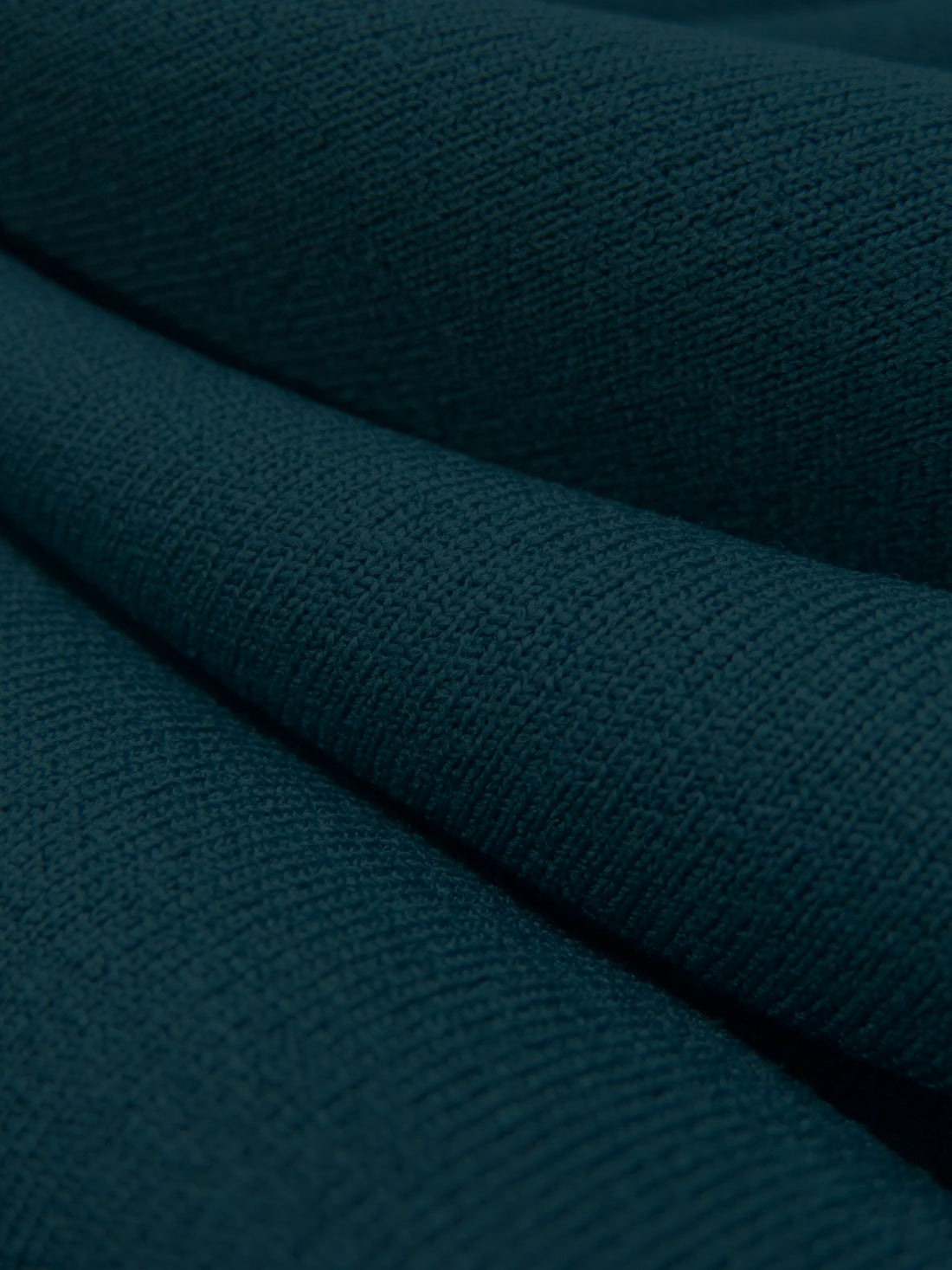 Midnight Cyan Polyester/Nylon/Spandex Power Stretch Sweatshirt Fleece - Polartec - 66W