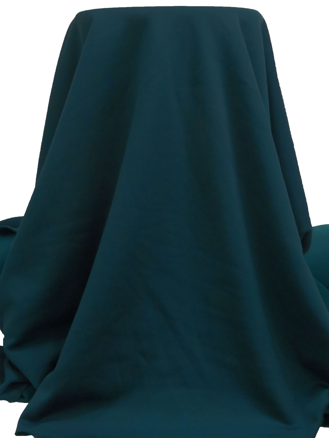 Midnight Cyan Polyester/Nylon/Spandex Power Stretch Sweatshirt Fleece - Polartec - 66W