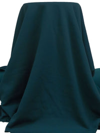 Midnight Cyan Polyester/Nylon/Spandex Power Stretch Sweatshirt Fleece - Polartec - 66W
