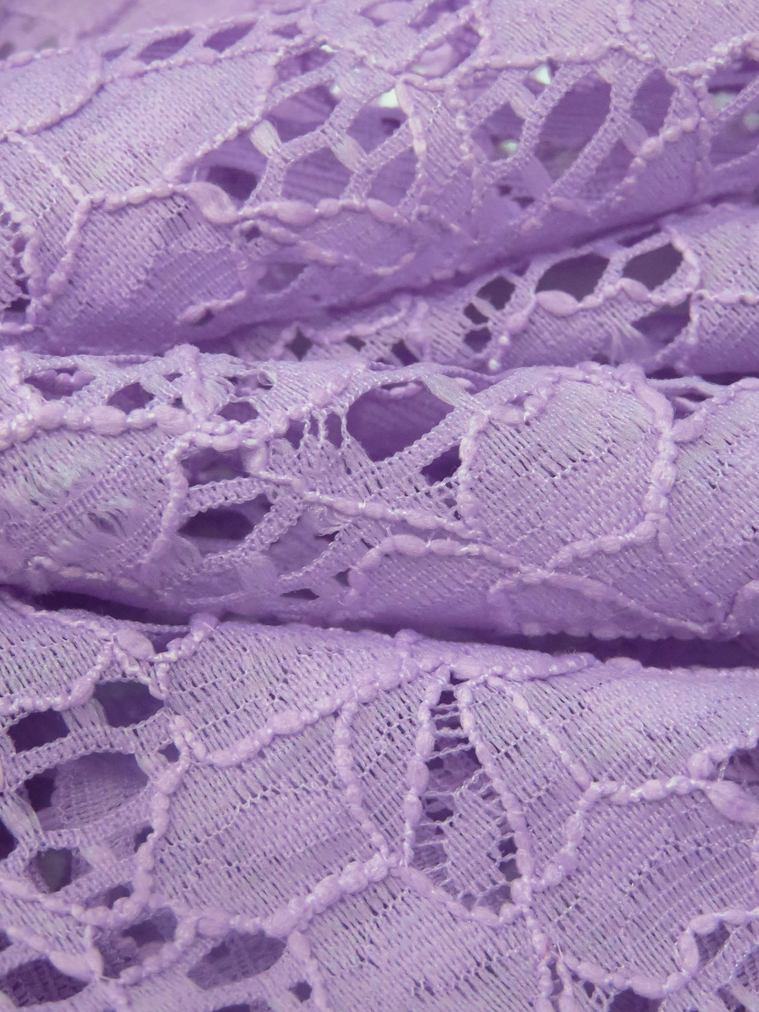 Wisteria Polyester/Lycra Floral Weave Stretch Lace 56W