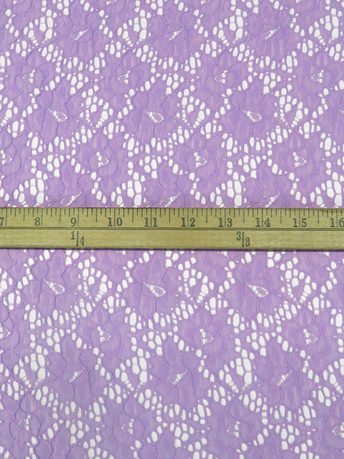 Wisteria Polyester/Lycra Floral Weave Stretch Lace 56W