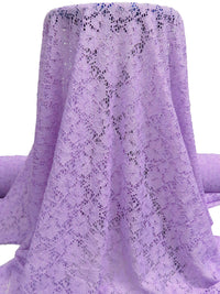 Wisteria Polyester/Lycra Floral Weave Stretch Lace 56W