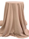 Dusty Beige Pink Rayon/Polyester Twill Suiting - Imported From Italy - The SEI - 56W