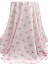 Pale Pink/Eton/Coral Orange/Multi 100% Cotton Floral Bouquet Print Jersey Knit 60W
