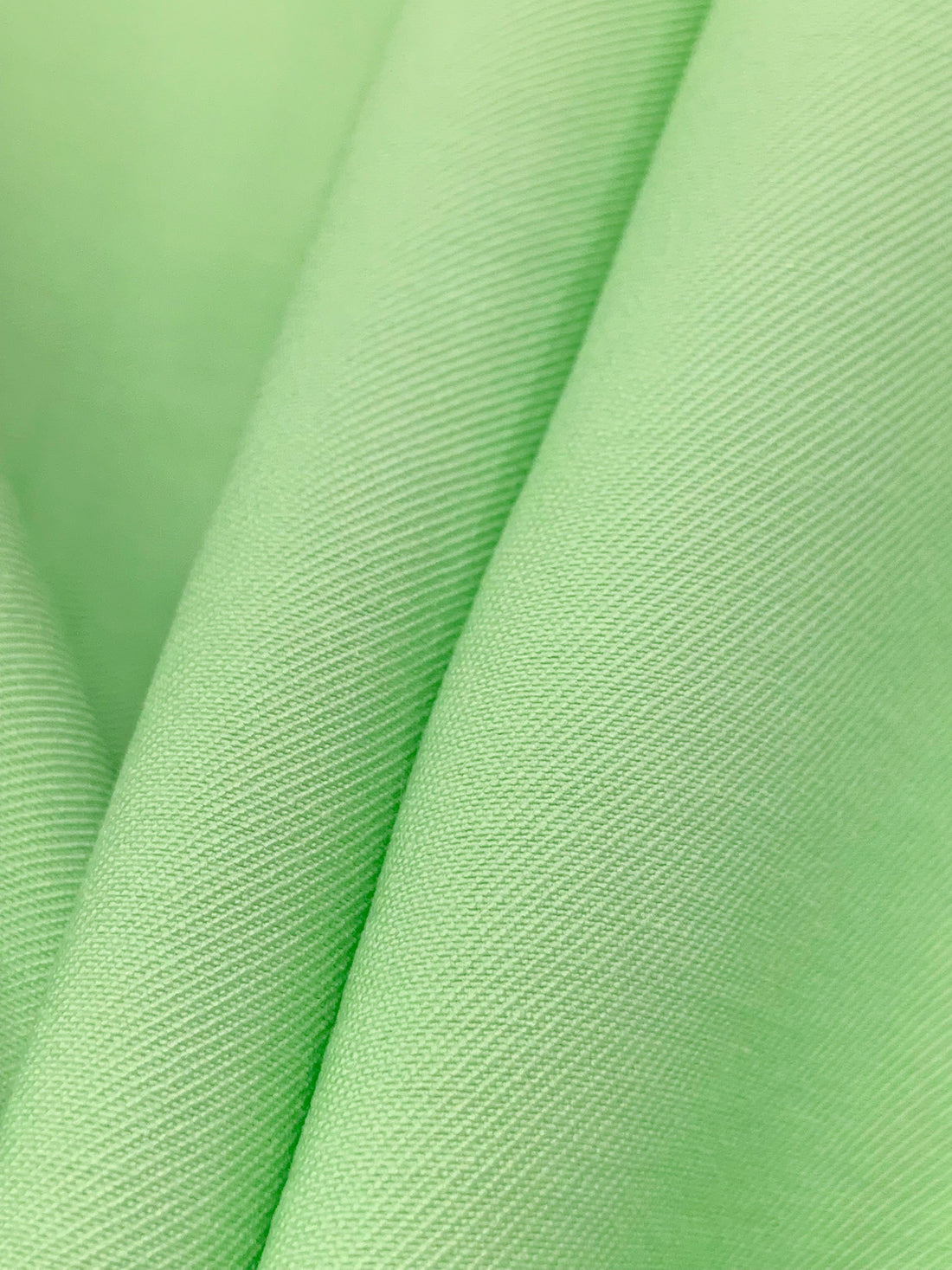 Light Green Rayon/Polyester Twill Suiting - Imported From Italy - The SEI - 58W