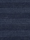 Dark Navy/Silver Cotton/Polyester/Metallic Heathered Horizontal Stripe Weave Jersey Knit 52W