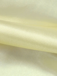 Pale Yellow 100% Polyester Charmeuse 56W