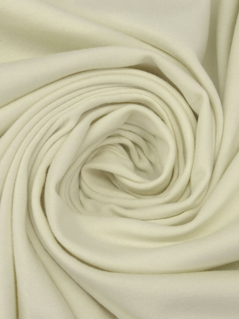 Cream Cotton/Lycra Jersey Knit 62W