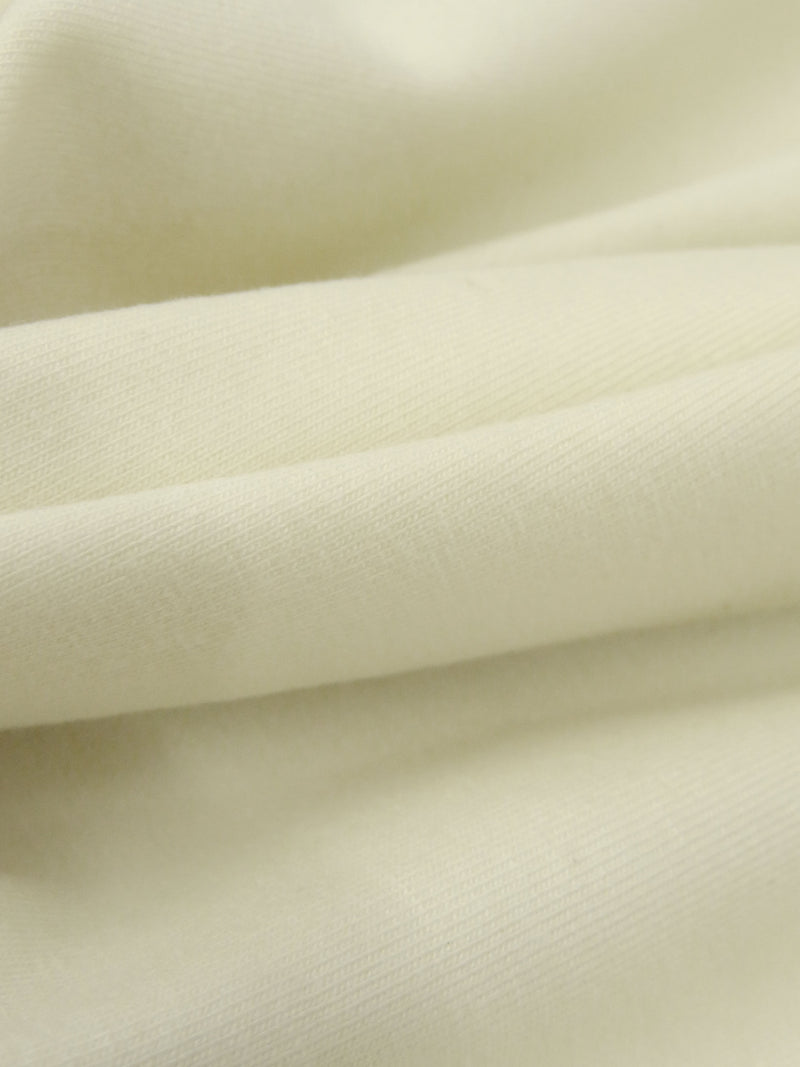 Cream Cotton/Lycra Jersey Knit 62W