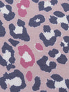 Dusty Orchid Pink/Muted Blueberry/Muted Fruit Punch/White Polyester/Lycra Animal Print French Terry Knit 60W