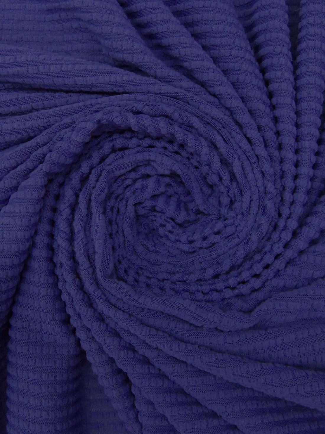Deep Koamaru Polyester/Spandex Power Grid Fleece Knit - Polartec - 58W