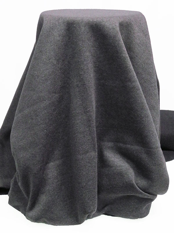 Moon Gray/Charcoal Gray 100% Polyester Sweatshirt Fleece 60W