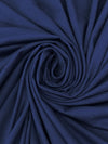 Dark Lapis Blue Cotton/Lycra Jersey Knit 62W