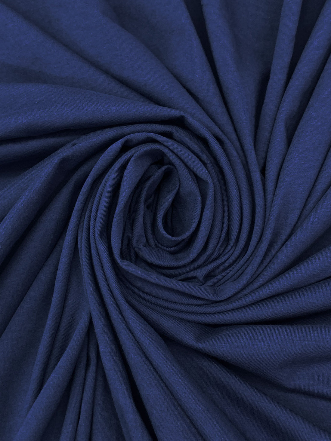Dark Lapis Blue Cotton/Lycra Jersey Knit 62W