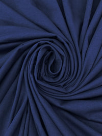 Dark Lapis Blue Cotton/Lycra Jersey Knit 62W