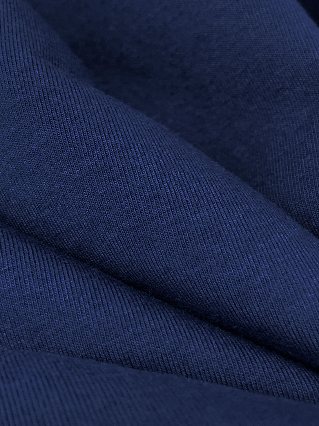 Dark Lapis Blue Cotton/Lycra Jersey Knit 62W
