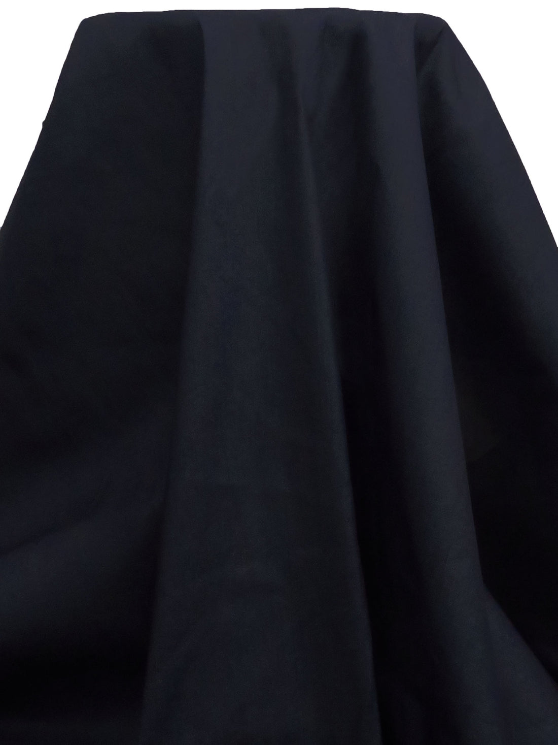 SOLD AS IS ONLY - Very Dark Midnight Blue Cotton/Lycra Stretch Denim 56W