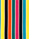 Fandango Pink/Persimmon/Canary/Multi Polyester/Lycra Vertical Stripe Print Double Brushed Knit 56W