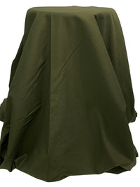 Army Green Rayon/Nylon/Lycra Stretch Bengaline Suiting 58W