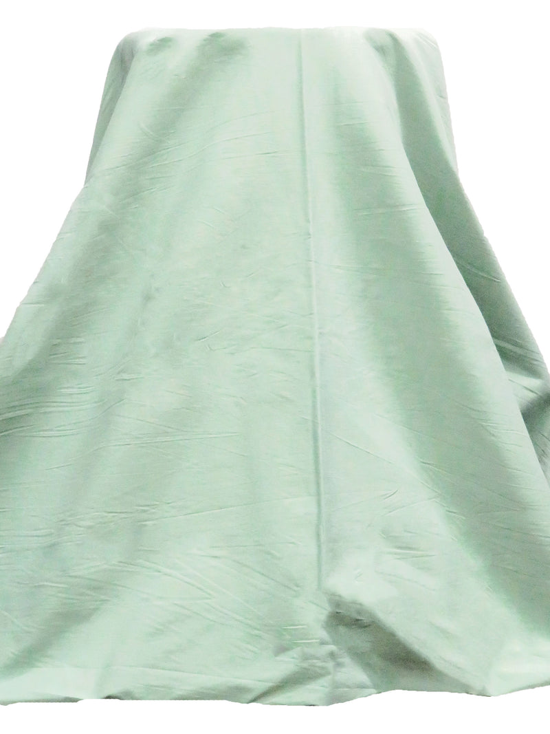 Dusty Sea Foam Green Rayon/Nylon/Lycra Stretch Bengaline Suiting 58W