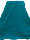 Vivid Dark Aqua Rayon/Nylon/Lycra Stretch Bengaline Suiting 58W