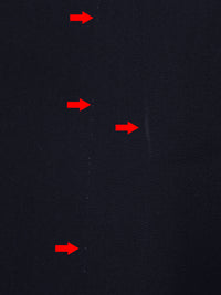 SOLD AS IS ONLY - Midnight Navy Cotton/Lycra Sateen Stretch Denim 57W