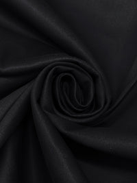 Muted Cool Black Cotton/Lycra Sateen Twill Stretch Denim 59W