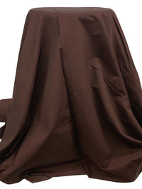 Royal Brown Rayon/Nylon/Lycra Stretch Bengaline Suiting 58W
