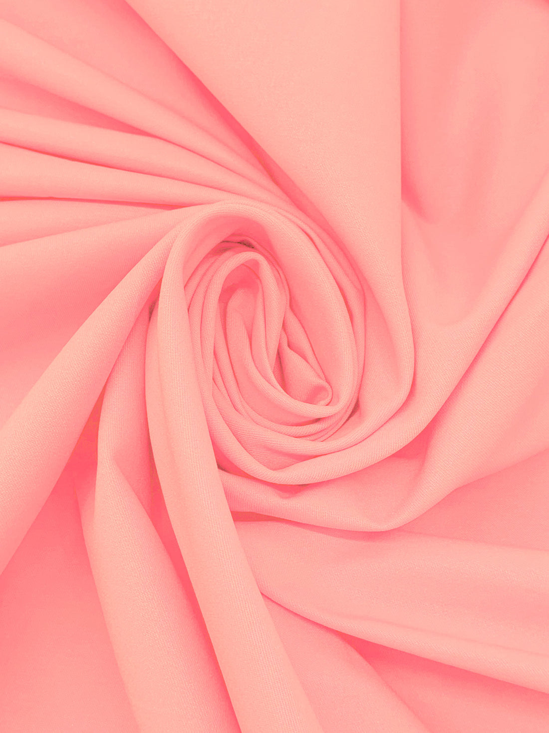 Melon Pink Rayon/Nylon/Lycra Stretch Bengaline Suiting 58W