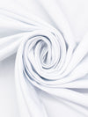 Cool White Rayon/Nylon/Lycra Stretch Bengaline Suiting 56W