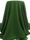 Forest Green Polyester/Nylon/Spandex Power Stretch Sweatshirt Fleece - Polartec - 64W