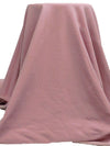 Cool Dusty Rose Polyester/Nylon/Spandex Power Stretch Sweatshirt Fleece - Polartec - 64W