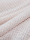 Pale Ballet Pink Cotton/Polyester Sheer Rib Knit 39W