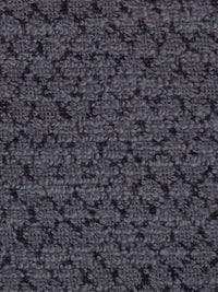 Graphite Gray/Charcoal Gray 100% Cotton Diamond Design Boucle Double Knit 44W