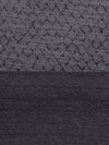 Graphite Gray/Charcoal Gray 100% Cotton Diamond Design Boucle Double Knit 44W