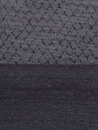 Graphite Gray/Charcoal Gray 100% Cotton Diamond Design Boucle Double Knit 44W