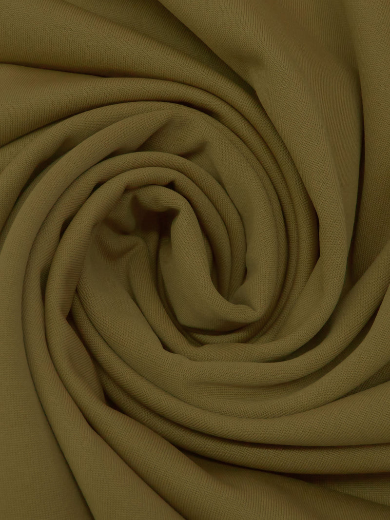 Dried Oregano Polyester/Nylon/Spandex Power Stretch Sweatshirt Fleece - Polartec - 52W