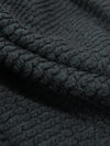 Dark Lead Gray Rayon/Lycra Puckered Crinkle Double Knit 48W