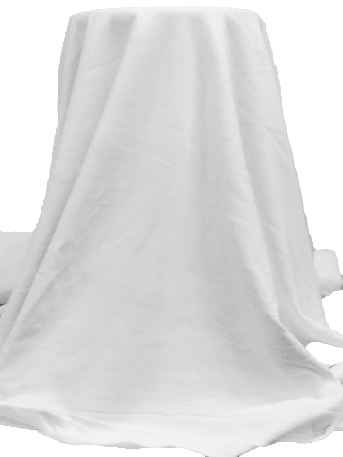 White 100% Cotton Sweatshirt Fleece 58W
